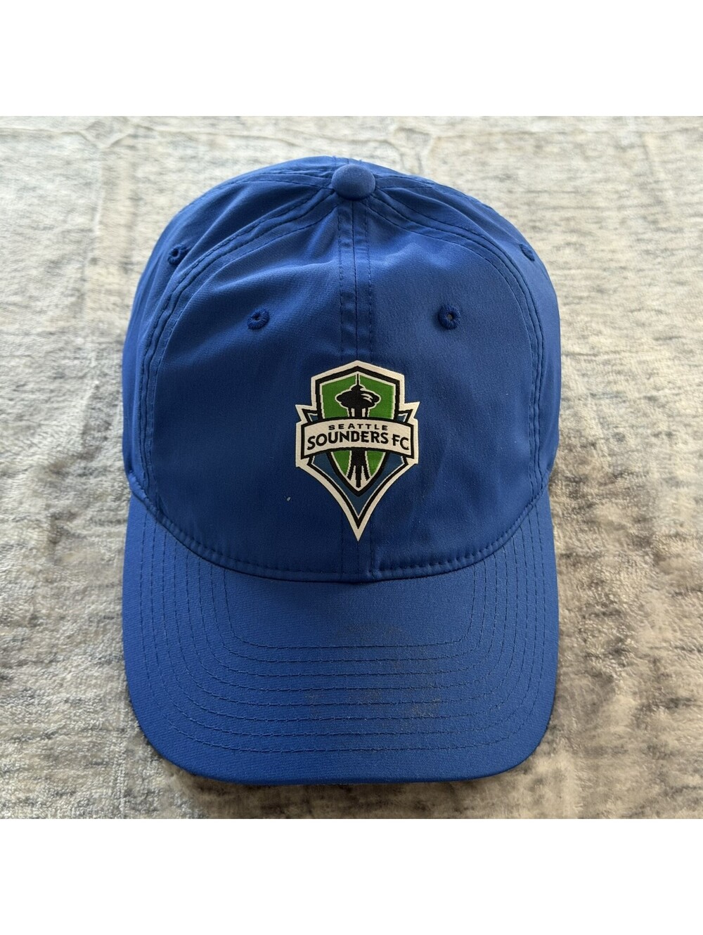 Seattle Sounders FC Mitchell & Ness MLS Adjustable Baseball Cap Hat Royal Blue